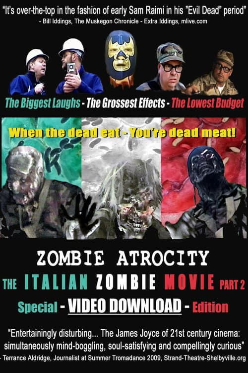 Poster for Zombie Atrocity: The Italian Zombie Movie - Part 2