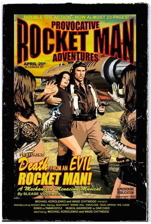 Poster for Rocket Man: Death From An Evil Rocket Man