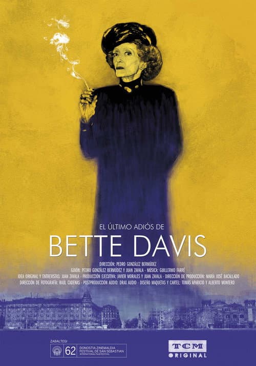 Poster for El último adiós de Bette Davis