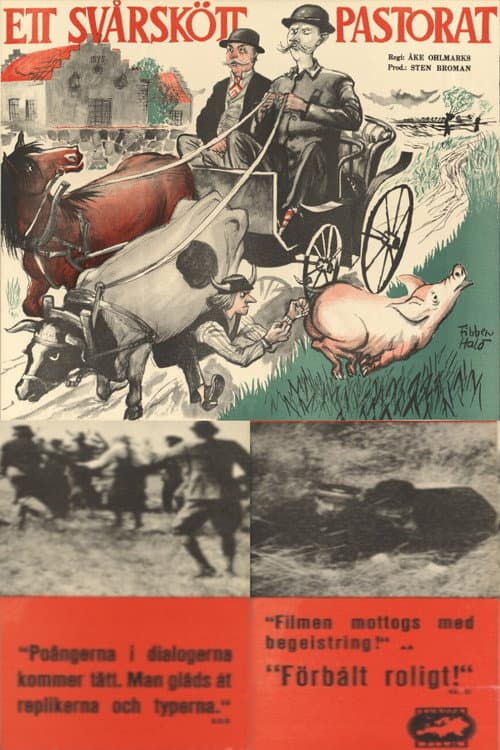 Poster for Ett svårskött pastorat