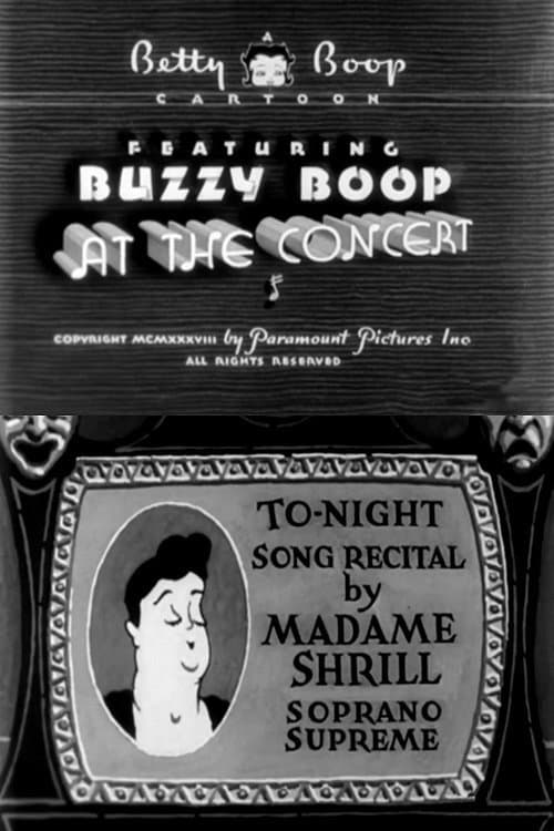 Poster for Buzzy Boop at the Concert