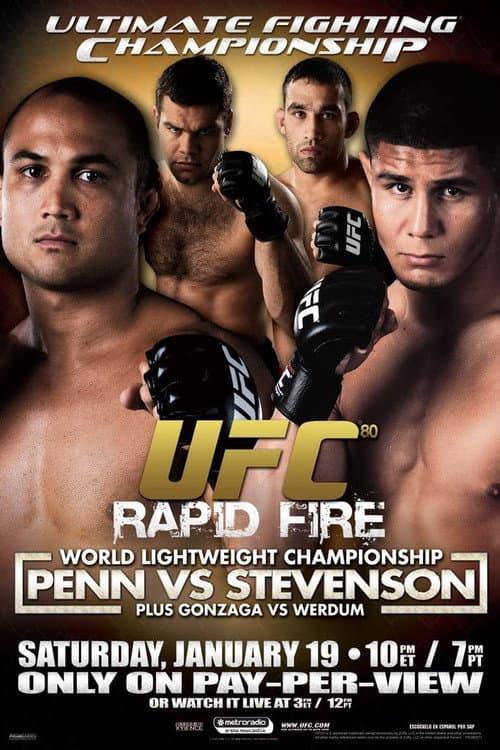 Poster for UFC 80: Rapid Fire