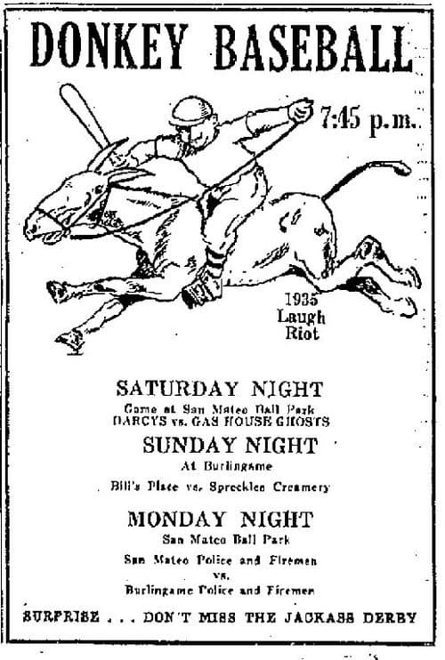 Poster for Donkey Baseball