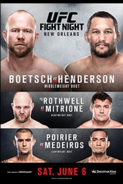 Poster for UFC Fight Night 68: Boetsch vs. Henderson