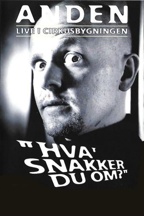 Poster for Anders Matthesen: Hva' snakker du om?