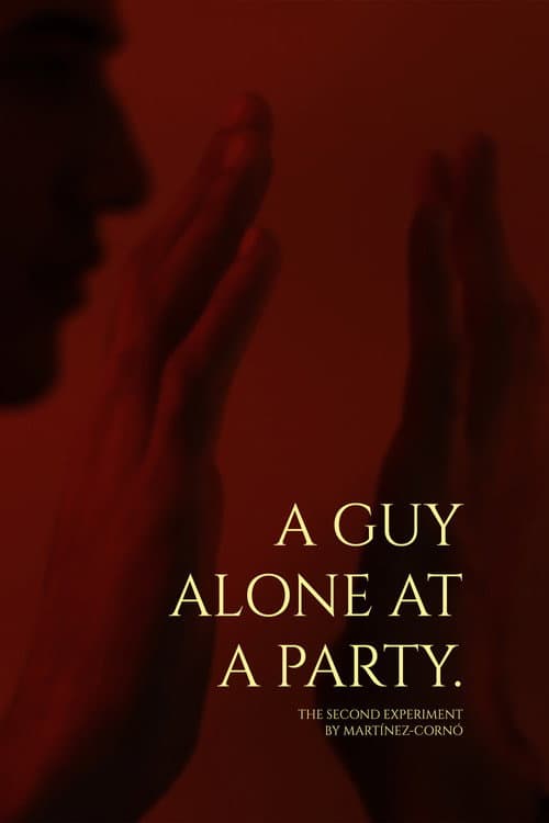 Poster for A guy alone at a party.