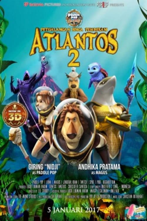 Poster for Petualangan Singa Pemberani Atlantos 2