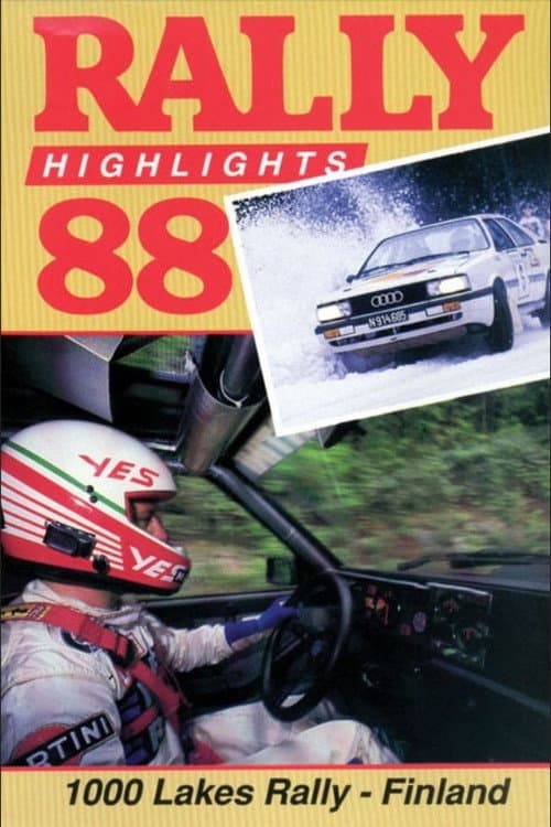 Poster for 1000 Lakes Rally 1988