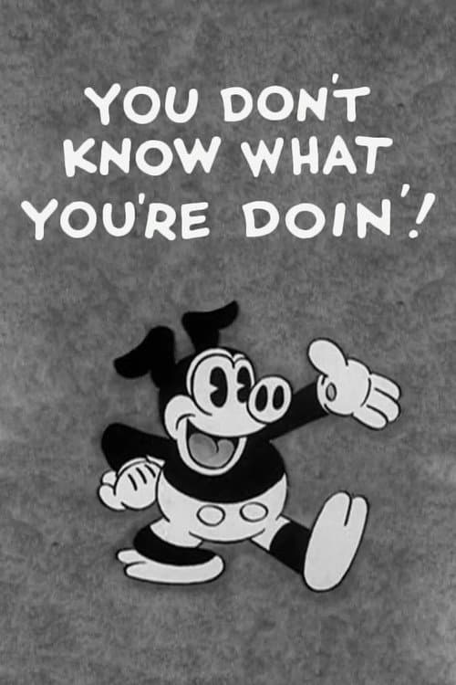 Poster for You Don't Know What You're Doin'!