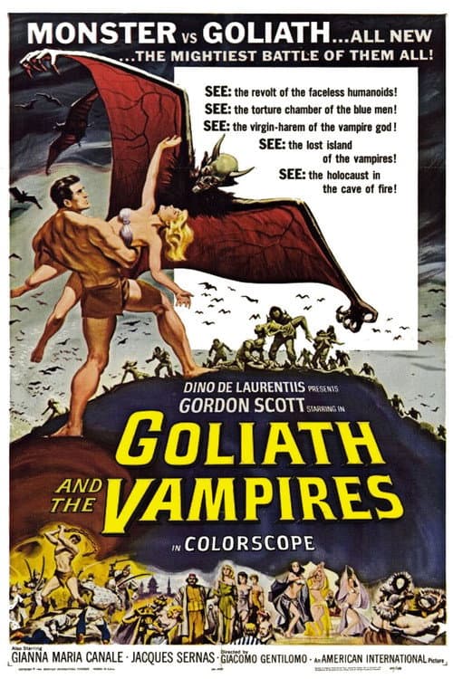 Poster for Goliath and the Vampires