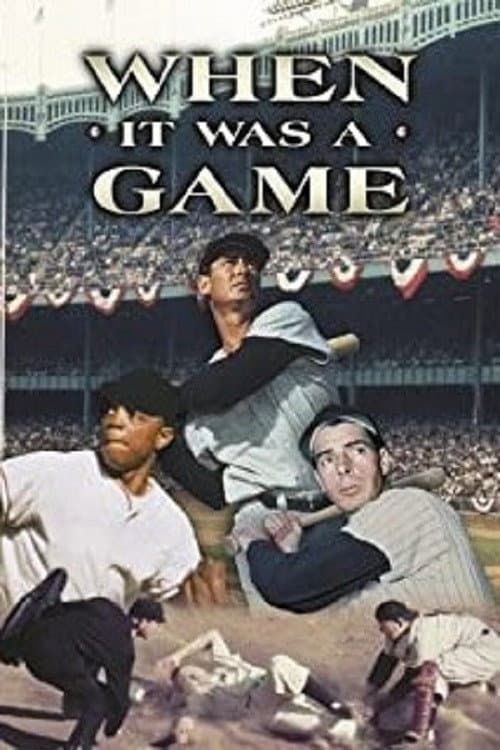 Poster for When It Was a Game 2
