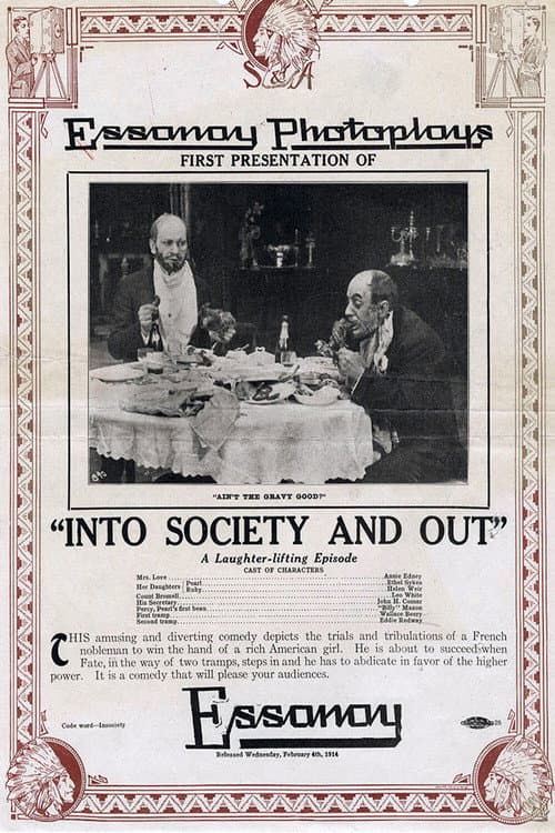 Постер до фільму «Into Society and Out»