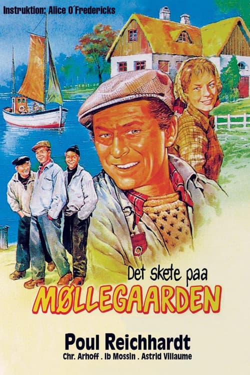 Poster for Det skete paa Møllegaarden