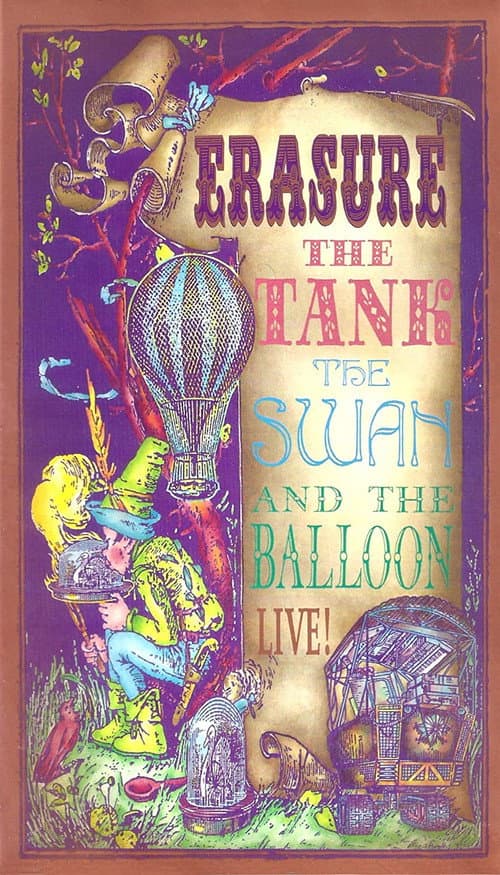 Poster for Erasure: The Tank, the Swan, and the Balloon