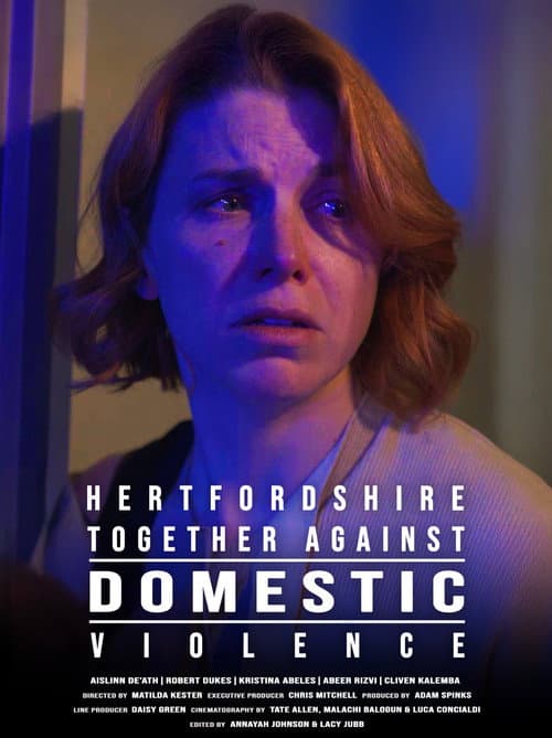 Poster for Hertfordshire Together Against Domestic Violence