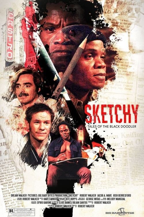 Постер до фільму «SKETCHY: Tales of the Black Doodler»