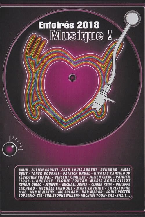 Poster for Les Enfoirés 2018 - Musique !