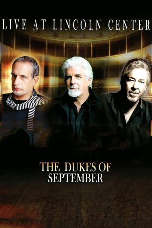 Poster for The Dukes of September - Live at Lincoln Center