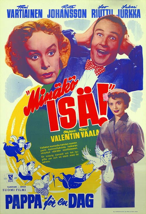 Poster for Minäkö isä!
