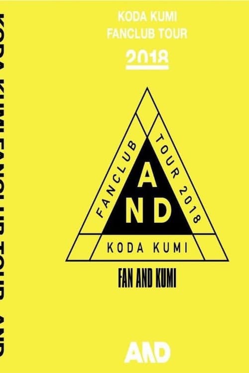 Poster for Koda Kumi Fanclub Tour ~AND~ at DRUM LOGOS