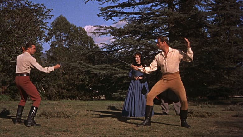 Backdrop from Duel on the Mississippi