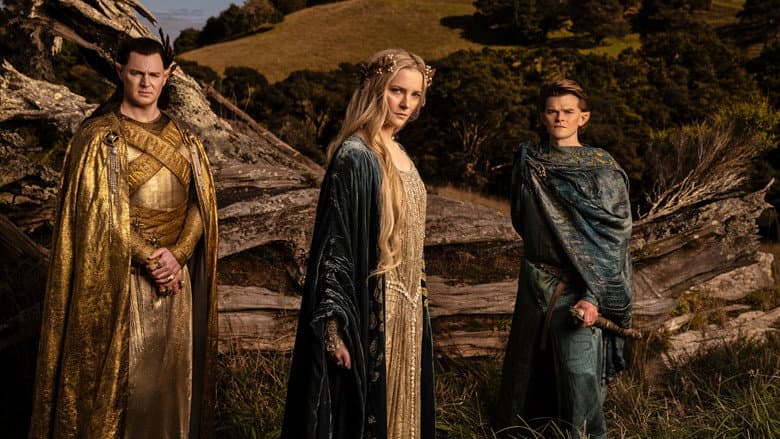 Backdrop from The Lord of the Rings: The Rings of Power Global Fan Screening