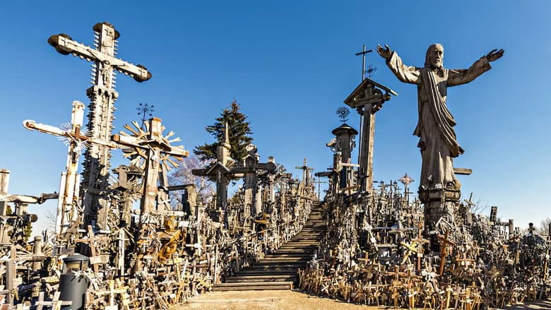 Backdrop from La Crucifixion, le scandale sacré