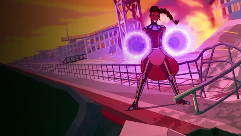 Backdrop from Marvel Rising: Operation Shuri