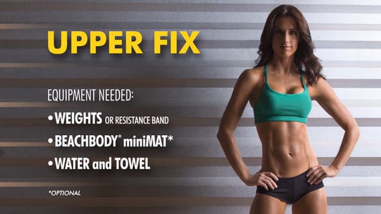 Backdrop from 21 Day Fix - Upper Fix