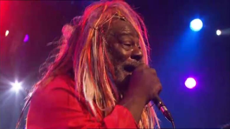 Backdrop from George Clinton and Parliament Funkadelic - Live at Montreux