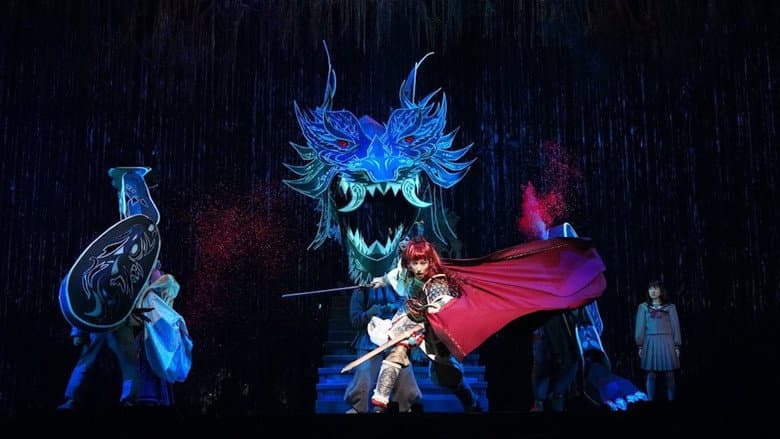 Backdrop from Musical The Twelve Kingdoms: Shadow of the Moon, Sea of Shadows