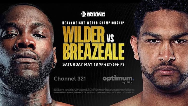Backdrop from Deontay Wilder vs. Dominic Breazeale