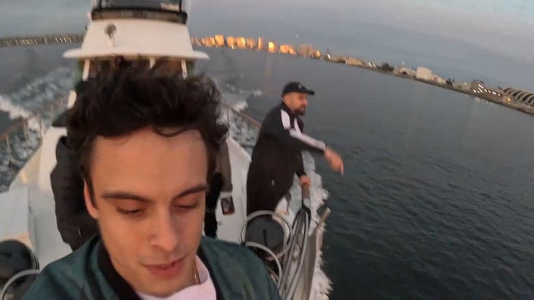 Backdrop from A Scream Boat
