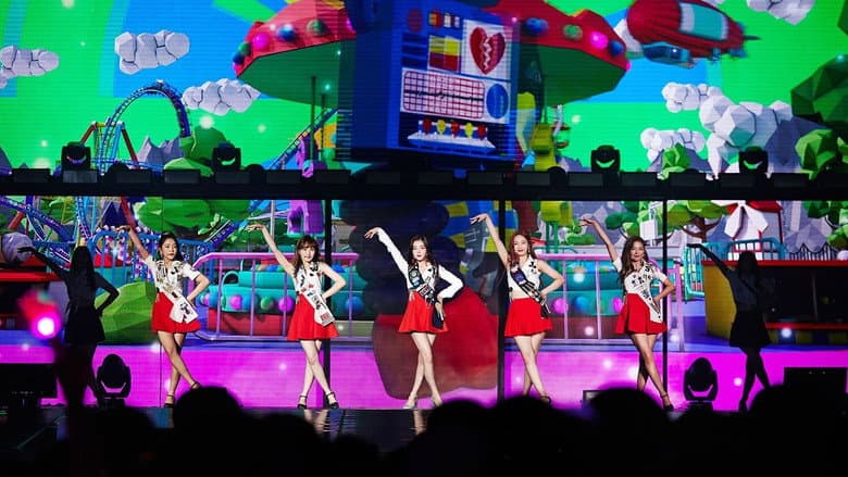 Backdrop from Red Velvet 2nd Concert “REDMARE” in JAPAN