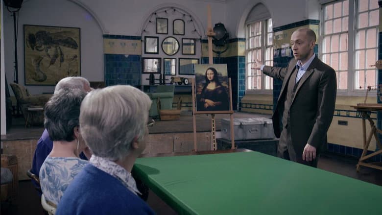 Backdrop from Derren Brown: The Great Art Robbery