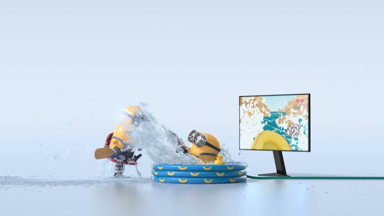 Backdrop from Minion Moments: Drenched