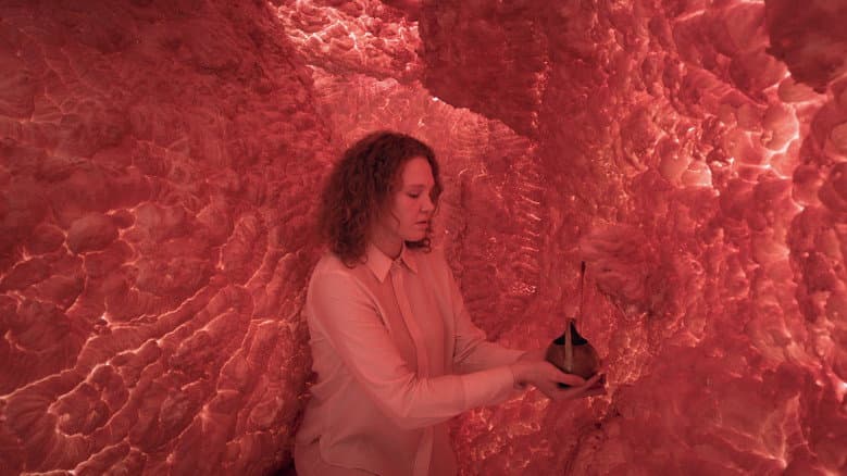 Backdrop from THE WOMAN WHOSE HEAD WAS AN ASTEROID