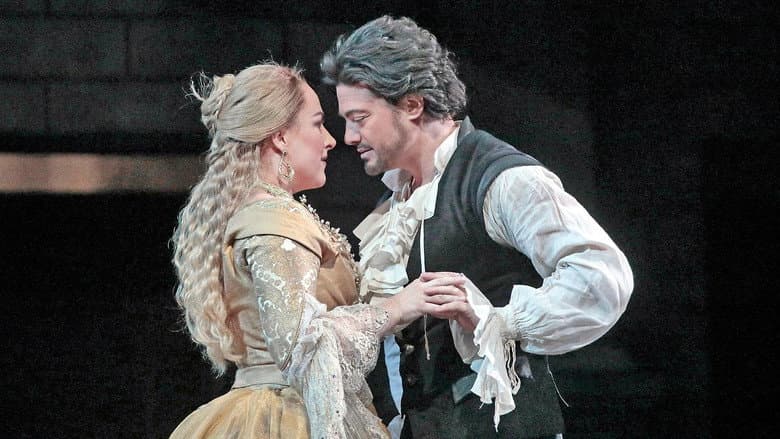 Backdrop from The Metropolitan Opera: Roméo et Juliette