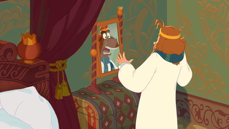 Кадр із фільму «Три богатирі та Кінь на троні»