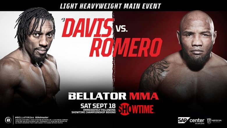 Backdrop from Bellator 266: Davis vs. Romero
