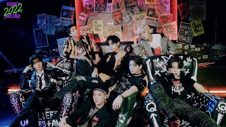 Backdrop from BTS 2022 Season's Greetings