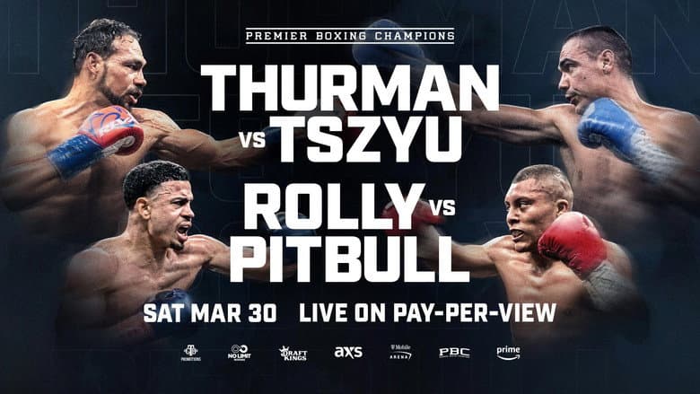 Backdrop from Keith Thurman vs. Tim Tszyu