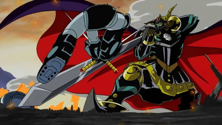Backdrop from Mazinkaiser vs Great Darkness General