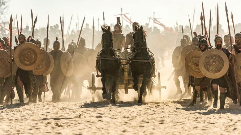 Backdrop from Troy: Fall of a City