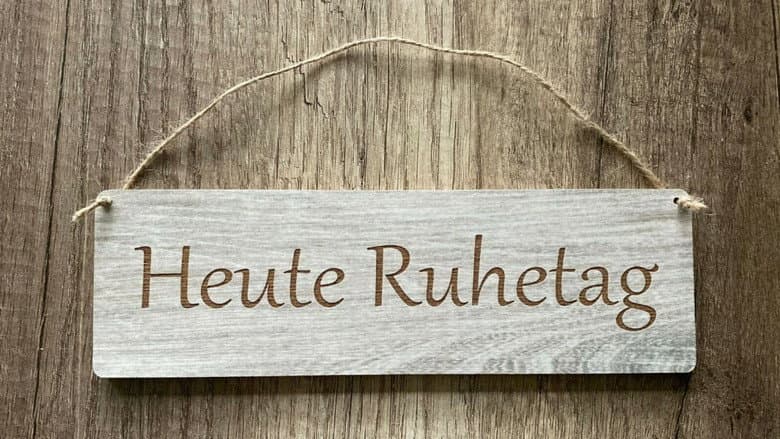 Backdrop from Heute Ruhetag !