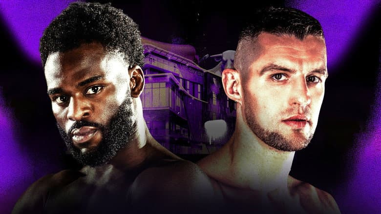 Backdrop from Joshua Buatsi vs. Pawel Stepien