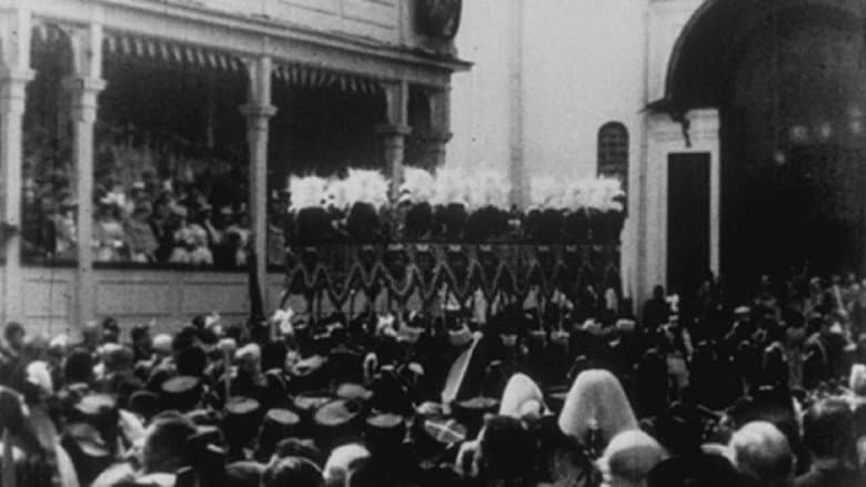 Backdrop from Tsar and Tsarina Entering the Church of the Assumption
