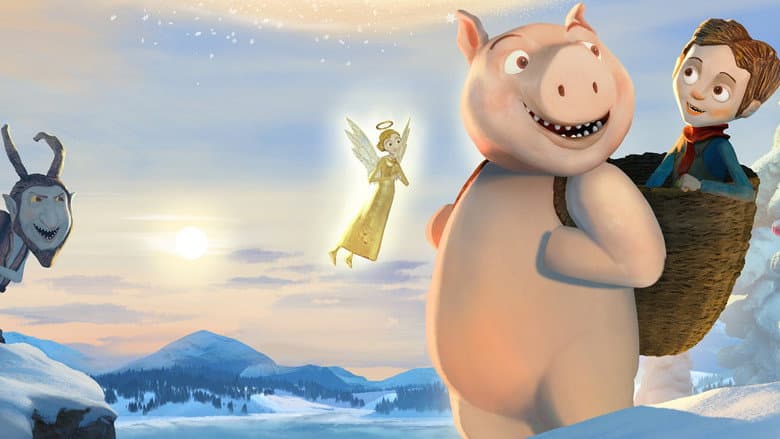 Backdrop from Get Santa
