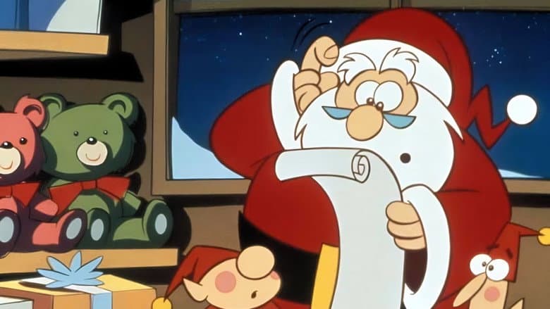 Backdrop from The Town Santa Forgot
