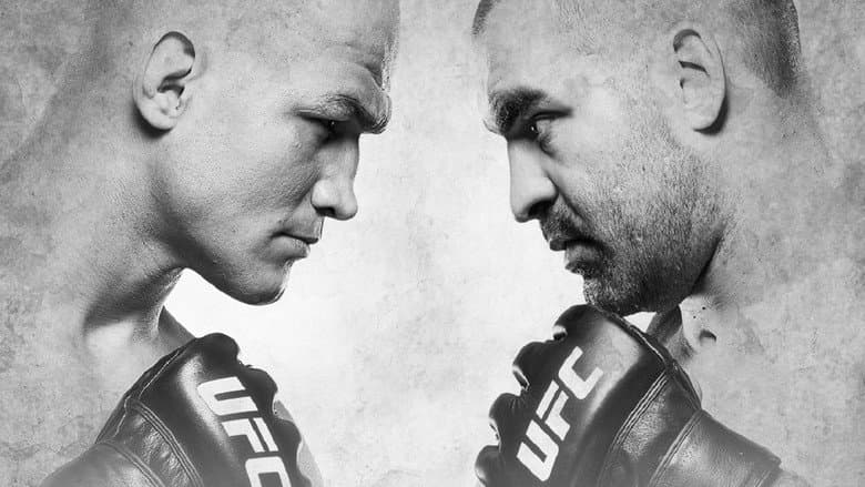 Backdrop from UFC Fight Night 133: dos Santos vs. Ivanov